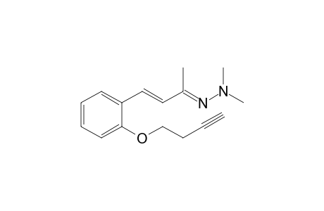 (E)-4-(2-But-3-ynyloxyphenyl)but-3-en-2-one N,N-dimethylhydrazone