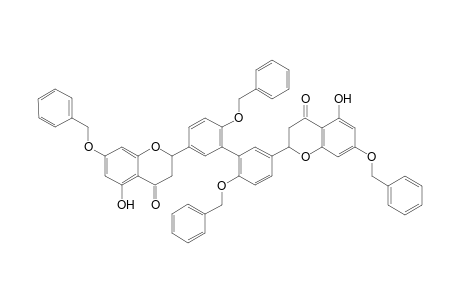 4',4'',7,7''-Tetrakis(benzyloxy)-5,5''-dihydroxy-3',3''-biflavanone