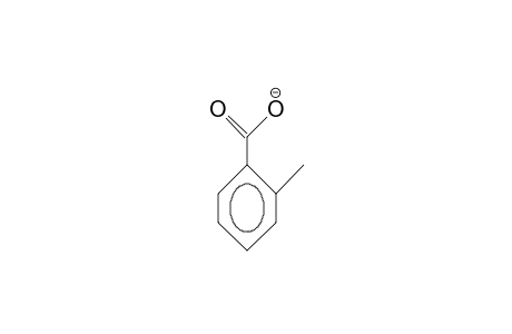 2-Methyl-benzoate anion