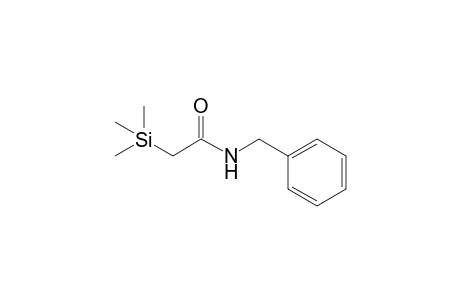 N-(phenylmethyl)-2-trimethylsilyl-ethanamide