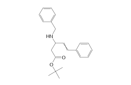 (e)-tert-butyl 3-benzylamino-5-phenyl-4-pentenoate