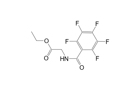 ethyl [(2,3,4,5,6-pentafluorobenzoyl)amino]acetate