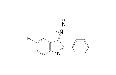3-diazo-5-fluoro-2-phenyl-3H-indole
