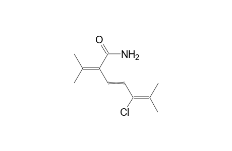 5-chloro-2-isopropylidene-6-methyl-hepta-3,5-dienamide