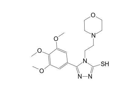 4H-1,2,4-triazole-3-thiol, 4-[2-(4-morpholinyl)ethyl]-5-(3,4,5-trimethoxyphenyl)-