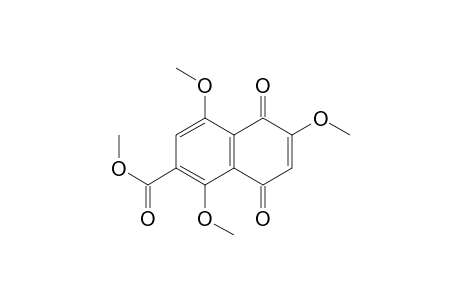 6-Carbomethoxy-2,5,8-Trimethoxy-1,4-naphthoquinone