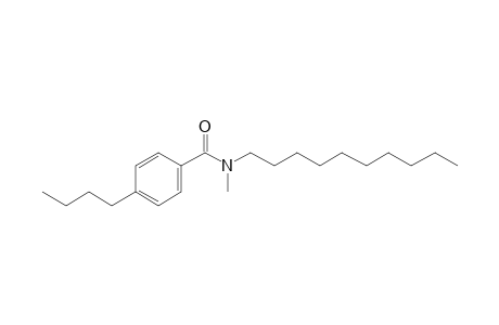 Benzamide, N-decyl-N-methyl-4-butyl-