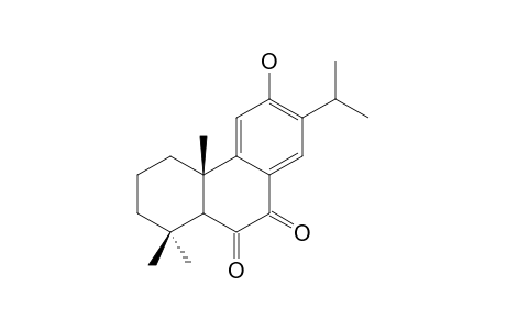(4aS)-6-hydroxy-7-isopropyl-1,1,4a-trimethyl-2,3,4,10a-tetrahydrophenanthrene-9,10-quinone