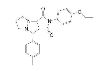 2-(4-ethoxyphenyl)-9-(4-methylphenyl)tetrahydro-5H-pyrazolo[1,2-a]pyrrolo[3,4-c]pyrazole-1,3(2H,3aH)-dione