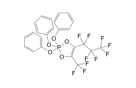 4-Heptafluoropropyl-2,2,2-triphenoxy-5-trifluoromethyl-2lambda(5)-[1,3,2]dioxaphosphole