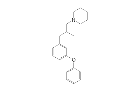 Piperidine, 1-[2-methyl-3-(3-phenoxyphenyl)propyl]-