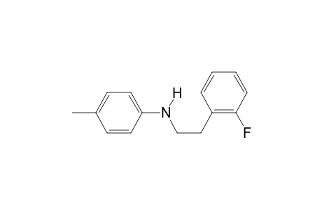 N-[2-(2-Fluorophenyl)ethyl]-4-methylaniline