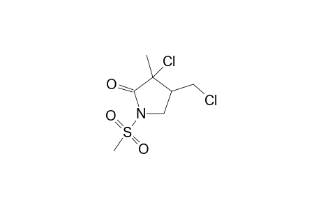 3-Chloro-4-(chloromethyl-3-methyl-1-(mesyl)pyrrolidin-2-one