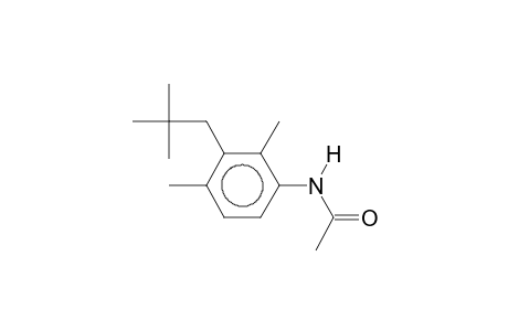 2,4-dimethyl-3-(2,2-dimethylpropyl)acetanilide