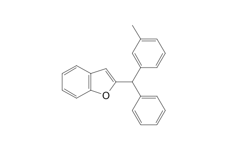 2-(Phenyl(m-tolyl)methyl)benzofuran