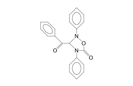 2,4-Diphenyl-3-benzoyl-1-oxa-2,4-diazolidin-5-one