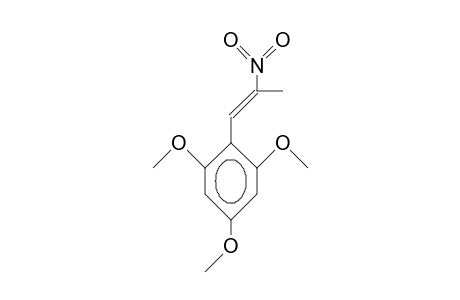 2,4,6-Trimethoxy-B-methyl-B-nitro-styrene