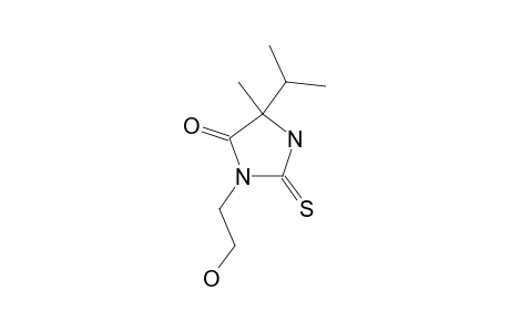 3-(2-HYDROXYETHYL)-5-ISOPROPYL-5-METHYL-2-THIOXOIMIDAZOLIDIN-4-ONE