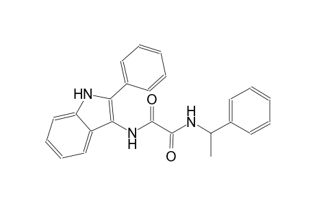 ethanediamide, N~1~-[(1S)-1-phenylethyl]-N~2~-(2-phenyl-1H-indol-3-yl)-