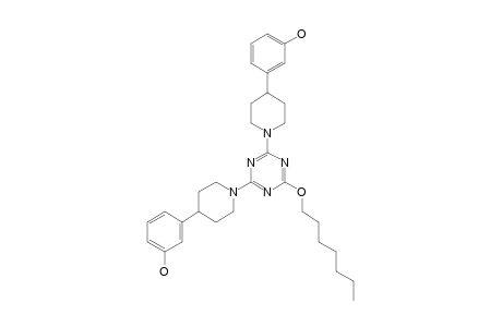 3,3'-[1,1'-(6-HEPTYLOXY)-1,3,5-TRIAZINE-2,4-DIYL]-BIS-[(PIPERIDINE-4,1-DIYL)]-DIPHENOL