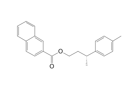 (R)-3-(4-Methylphenyl)butan-1-yl 2-naphthoate