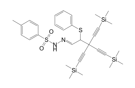 4-Methyl-N-[(E)-[2-(phenylthio)-5-trimethylsilyl-3,3-bis(2-trimethylsilylethynyl)pent-4-ynylidene]amino]benzenesulfonamide