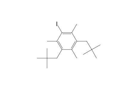 Benzene, 1,3-bis(2,2-dimethylpropyl)-5-iodo-2,4,6-trimethyl-