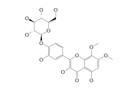 GOSSYPETIN-7,8-DIMETHYLETHER-4'-GLUCOPYRANOSIDE