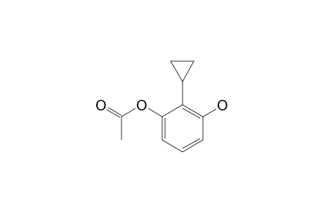 acetic acid (2-cyclopropyl-3-hydroxy-phenyl) ester