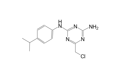 N-[4-amino-6-(chloromethyl)-1,3,5-triazin-2-yl]-N-(4-isopropylphenyl)amine