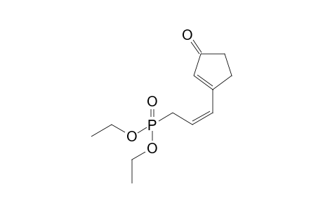 Diethyl 3-(3'-oxocyclopentenyl)pent-2-enylphosphoate