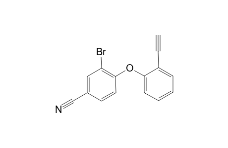 3-Bromo-4-(2-ethynylphenoxy)benzonitrile