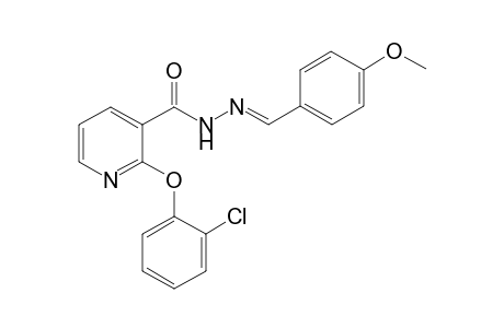 (4-Methoxybenzylidene)-2-(2-chlorophenoxy)nicotinic acid hydrazide