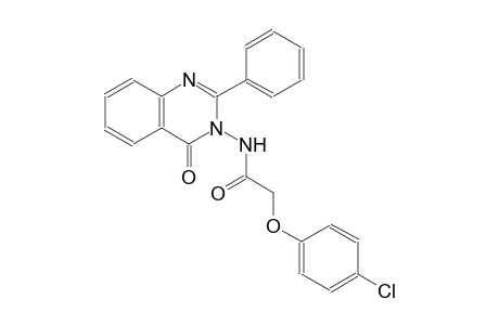 2-(4-chlorophenoxy)-N-(4-oxo-2-phenyl-3(4H)-quinazolinyl)acetamide