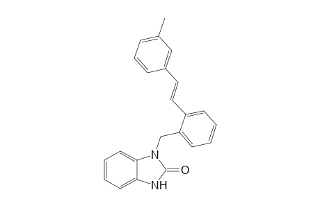 1-{2-[trans-(3-Methylphenyl)vinyl]benzyl}benzimidazolin-2-one