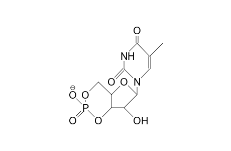 Thymidine 3',5'-cyclic phosphate