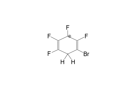 1,1-DIHYDRO-2-BROMOTETRAFLUOROBENZOLONIUM CATION