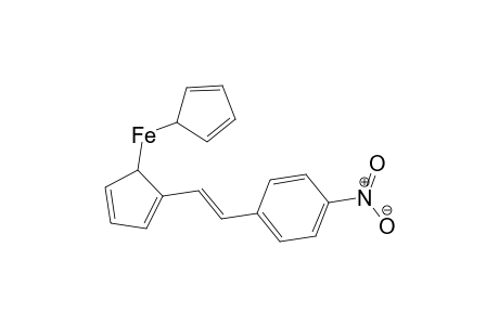 trans-1-Ferrocenyl-2-(4-nitrophenyl)ethylene