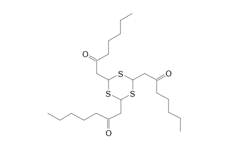 TRIS-(2-OXOHEPTYL)-1,3,5-TRITHIANE (ISOMER MIXTURE)