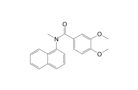 N-(1-Naphthyl)-N-methyl-3,4-dimethoxybenzamide
