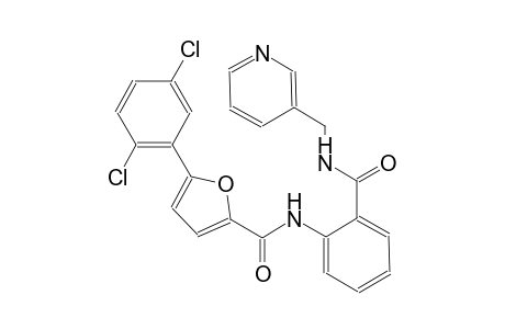 2-furancarboxamide, 5-(2,5-dichlorophenyl)-N-[2-[[(3-pyridinylmethyl)amino]carbonyl]phenyl]-