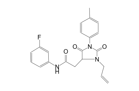 4-imidazolidineacetamide, N-(3-fluorophenyl)-1-(4-methylphenyl)-2,5-dioxo-3-(2-propenyl)-