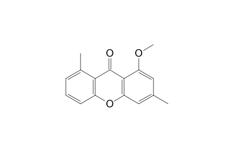 1-Methoxy-3,8-dimethylxanthen-9-one