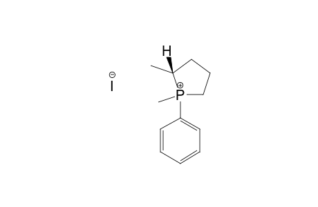 1,2-DIMETHYL-1-PHENYLPHOSPHOLANIUM-IODIDE