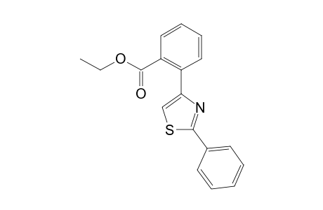 Benzoic acid, 2-(2-phenyl-4-thiazolyl)-, ethyl ester