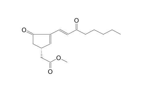 4ALPHA-METHOXYCARBONYLMETHYL-2-(3-OXO-1(E)-OCTENYL)-2-CYCLOPENTEN-1-ONE