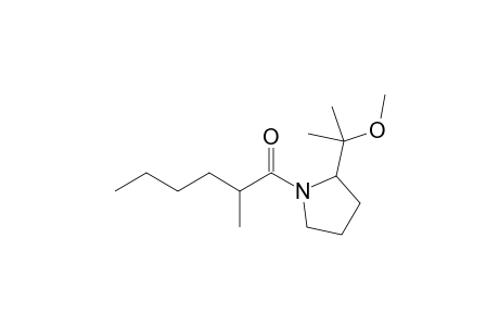 1-[2-(2-Methoxypropan-2-yl)pyrrolidin-1-yl]-2-methylhexan-1-one