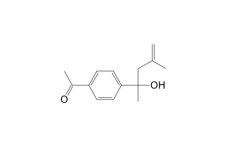 4-(4-Acetylphenyl)-4-hydroxy-2-methyl-1-pentene