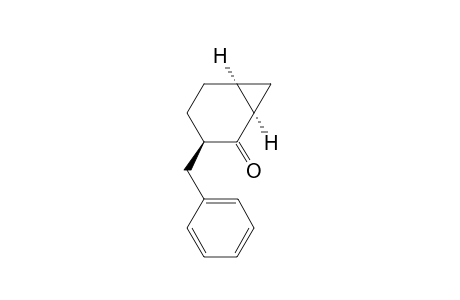 (1R*,3R*,6S*)-3-(Phenyl)methylbicyclo[4.1.0]heptan-2-one
