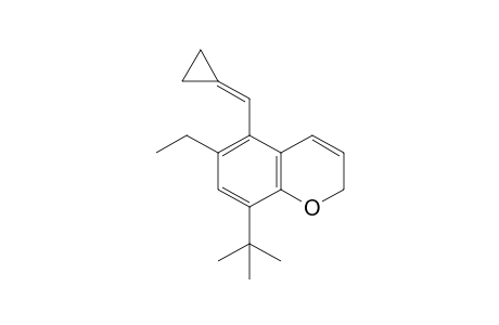 8-tert-butyl-5-(cyclopropylidenemethyl)-6-ethyl-2H-chromene